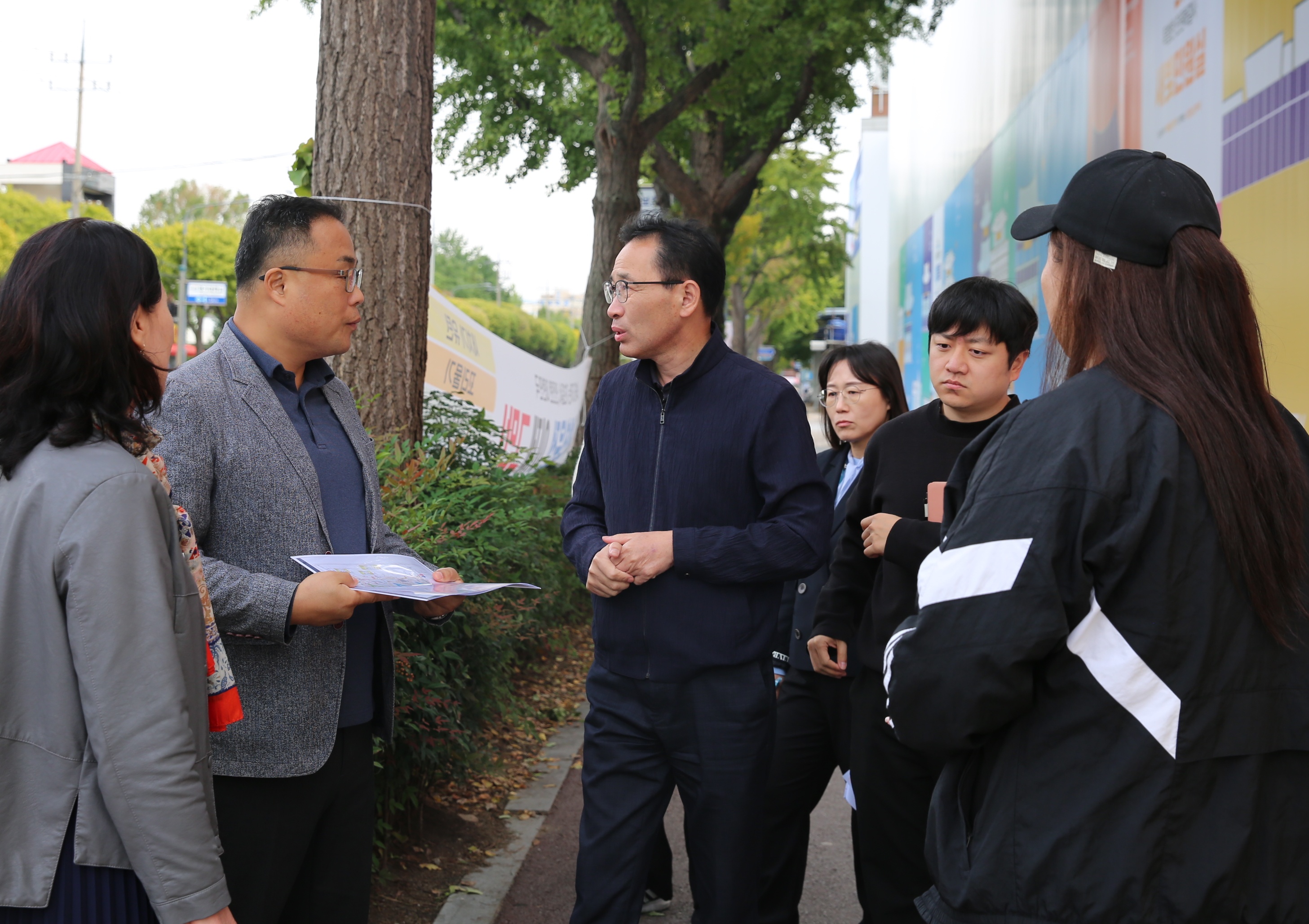 영화초등학교 민원 관련 현장 간담회4번 사진